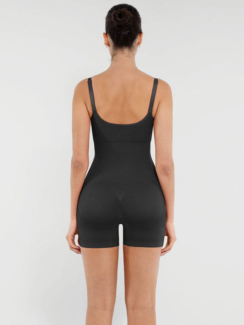 Well-in Vogue Seamless Bust Support Waist and Abdomen Shaping Butt Lifting Jumpsuit